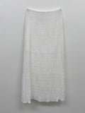 One Slit Mermaid Long Skirt
