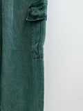 Tune denim wide pants