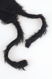 Angora ear beanie