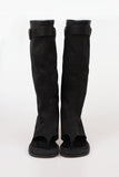 Two-way flip-flop long boots