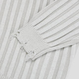 Sep Contrast Knitted Zip Up
