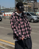 Tartan Check Hood Shirt