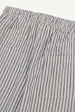 Sun stripe banding pants