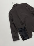 [unisex] Curved 3Button Over Fit Blazer Jacket