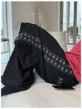 Classic Ruta Embroidered Bermuda Denim Pants