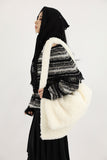 Oreo fringe off knit