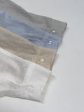 Actor Linen Two-Way Loose Fit Shirt
