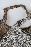 Leopard Hobo Shoulder Bag