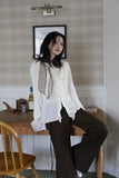 O-ring wrap slacks pants