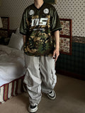 Shirring Over Cargo Banding Pants