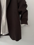 Elin Curved Loose-Fit Jacket