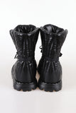 Quilted padded boots
