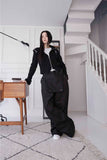 Chino Stud Overall Pants
