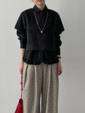 Peach Frill Loose-Fit Shirt