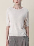 [Premium] Whole Garment Rosa Ribbed Round Knit