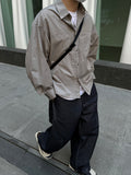 Nylon Line Crop Shirt