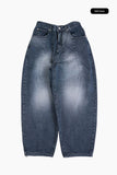 Ocean vintage wide denim pants