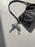 Pearl Ribbon Keyring