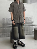 Nocta Washing Cutting Bermuda Denim