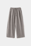 Border stripe summer pants