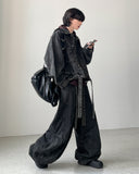 Hermes Belt Wide Denim