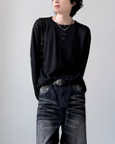 Rico Henley Neck Long Sleeve