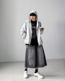 Hyke Black Bermuda Denim