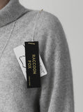 [Premium] Whole Garment Raccoon Wool One Piece