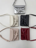 Ribbon Leather Card Wallet
