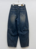 [Unisex] Force 10 Pintuck Wide Denim Pants
