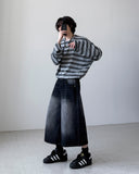 Celeb Wide Bermuda Denim