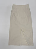 Cookie Button H-Line Long Skirt