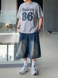 Deep Tuck Brush Bermuda Denim
