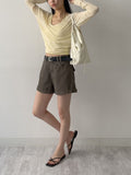 Rugged V-Neck Raglan T-Shirt