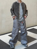 Suede Piping Line Varsity Padding