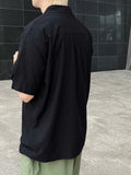 SS Cooling Open Collar Half Shirt