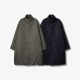 Chrome Reversible Quilting Long Parka