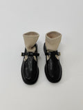 Swain Buckle Mix Loafers