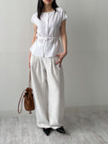 Posen Strap Cap Blouse