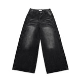 Veil Crack Wide Denim