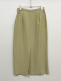 Iron Linen H-Line Skirt