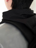Translucence plastic zip-up