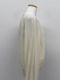 Waltz See-through Zip-up Blouse
