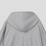 Lowell crop fingerhole hood zip-up