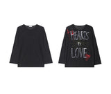 Moa love see-through knit