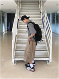 Mad Pintuck Bermuda Cargo Pants