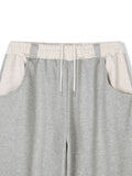 Peanut color matching pocket sweatpants