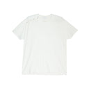 SLANT BUTTON TEE