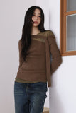 Manny see-through string tee