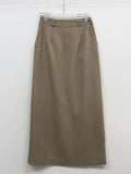 Rivet Stripe H-Line Skirt
